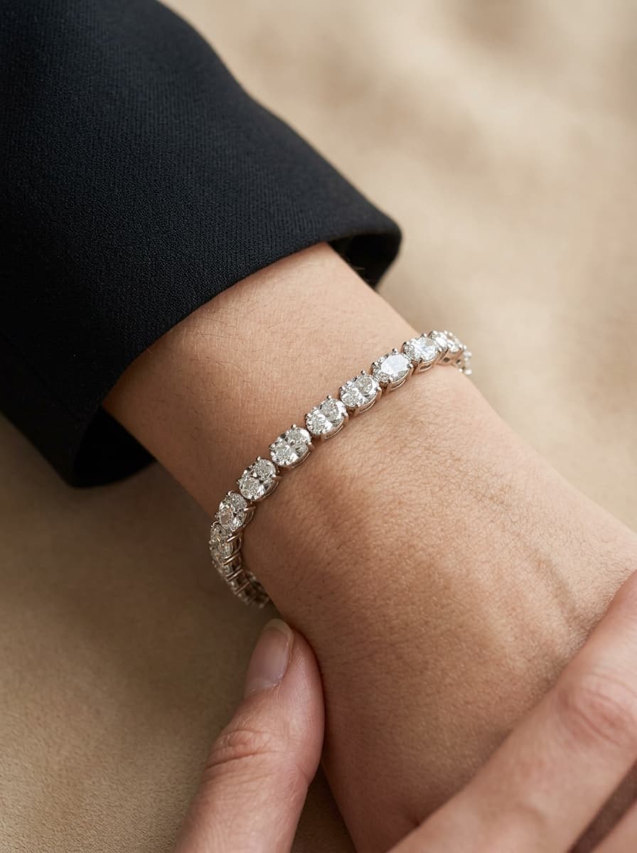 Étoile Tennis Bracelet