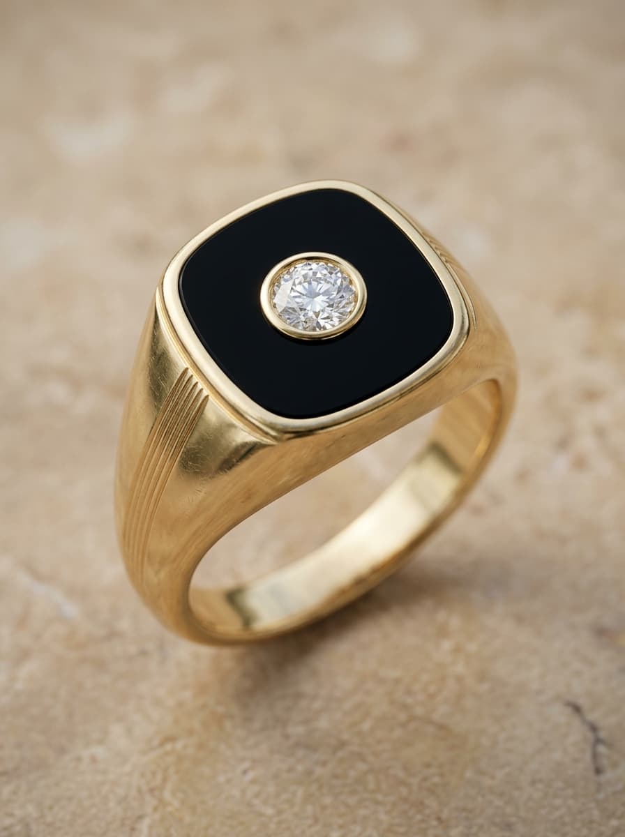 Noir Onyx Signet