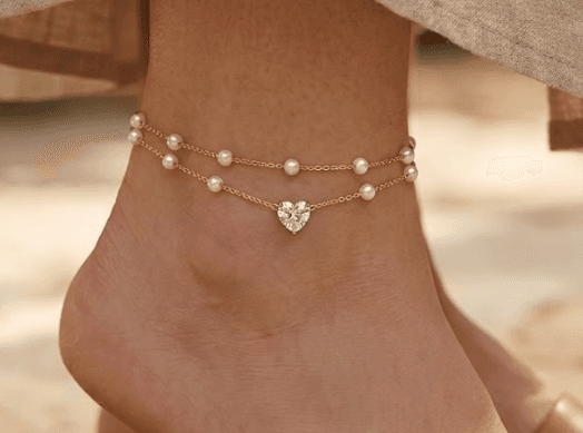 Amour Pearl Anklet